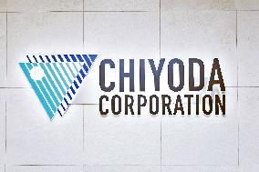 Chiyoda Chemical Engineering & Construction signboard and logo
